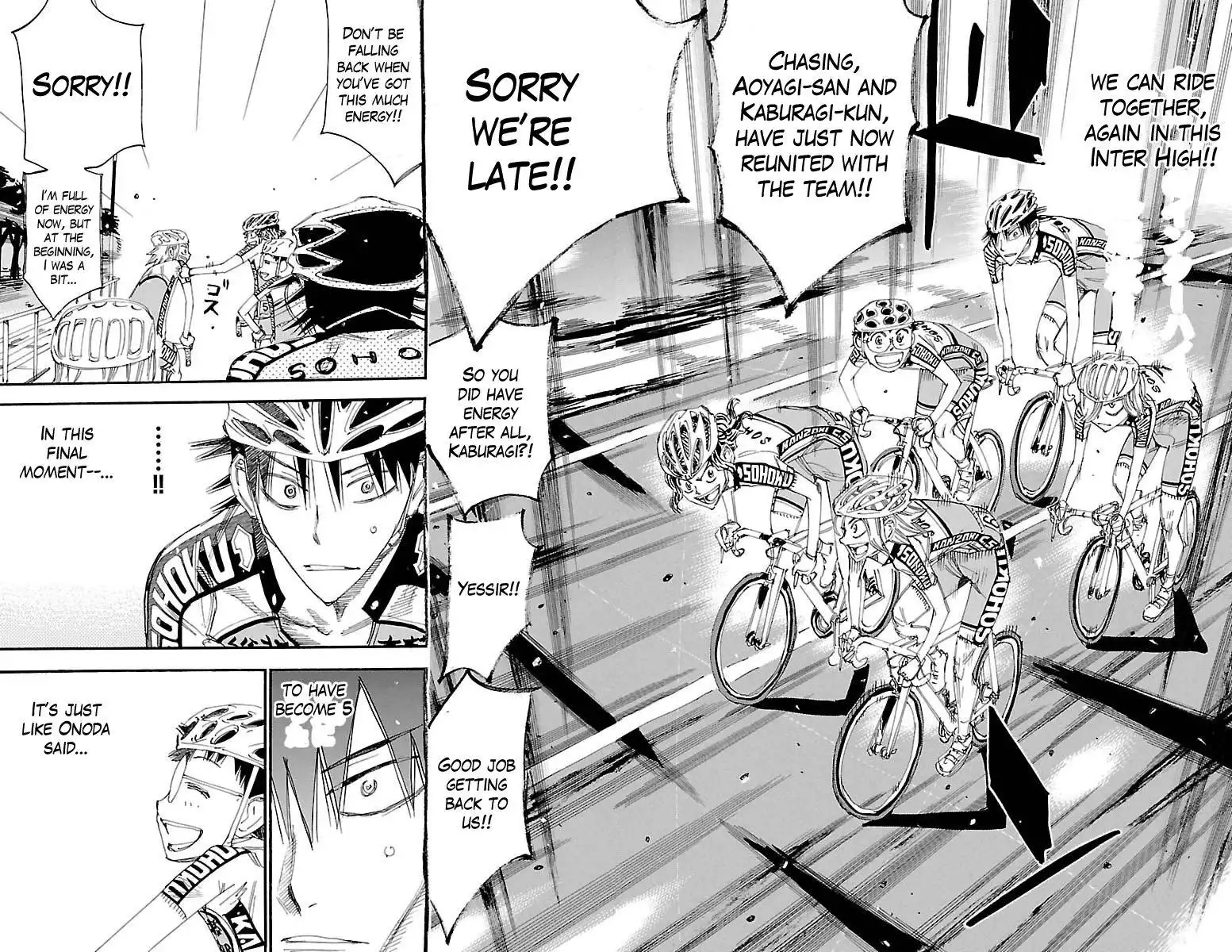 Yowamushi Pedal Chapter 388 10